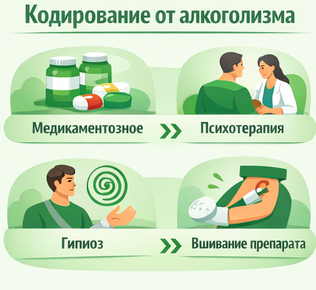 кодирование от алкоголизма в Нягани Санати